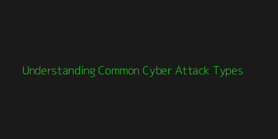 Understanding Common Cyber Attack Types